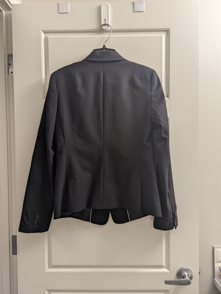 Banana Republic Lightweight Wool Two-Button Suit Blazer image indicator(3)