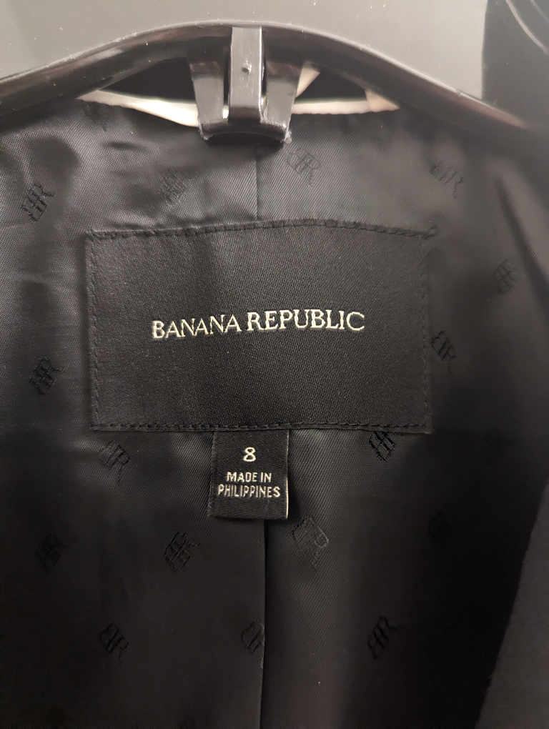 Banana Republic Lightweight Wool Two-Button Suit Blazer image indicator(4)