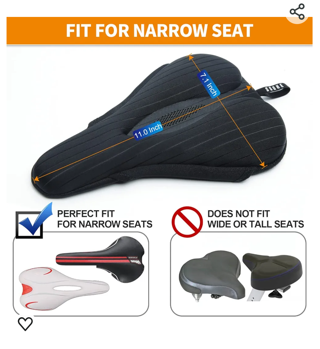 Bike Seat Cushion image indicator(2)