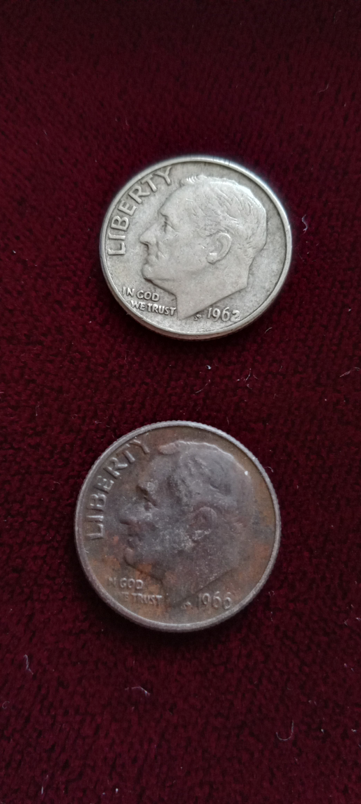 10 cent coins. 1867/1967 image indicator(2)