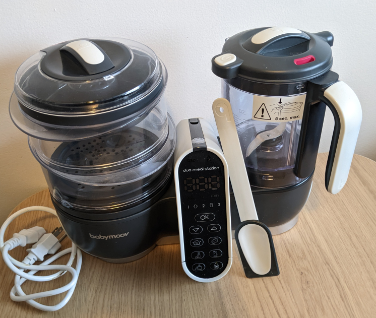 Baby food maker 5 in 1 by babymoov image indicator(2)