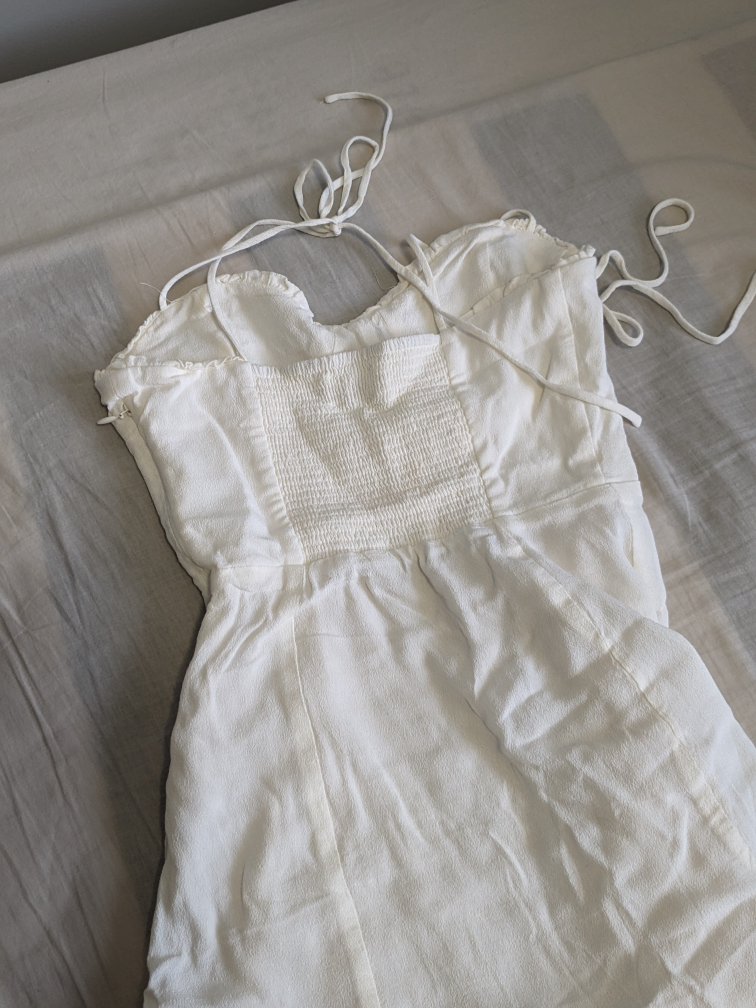 Aritiza Wilfred White Dress size 00 image indicator(2)