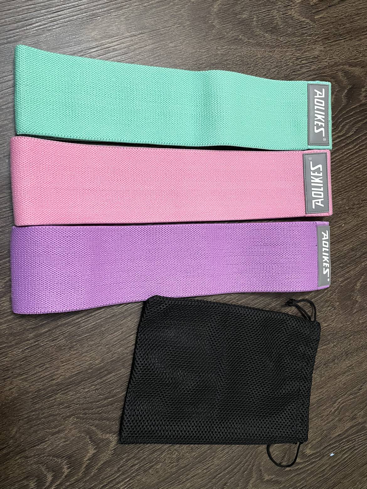 3 Resistance Level Workout Booty Bands