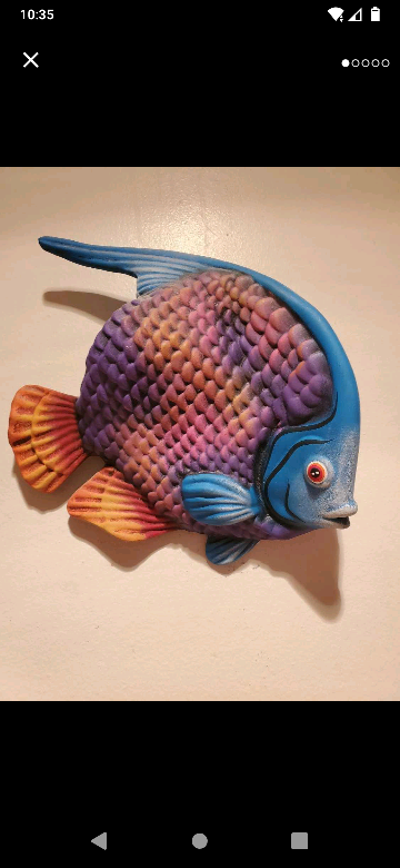 Rainbow Fish wall decor 🥕 thumbnail