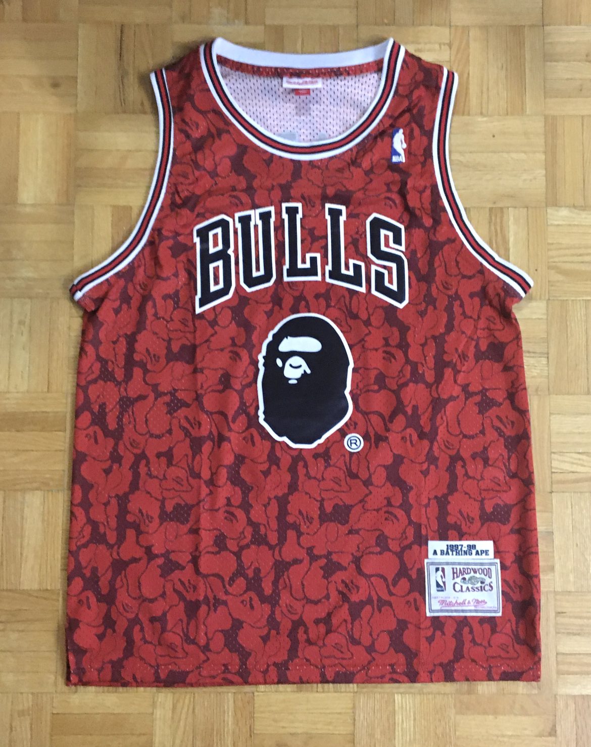 Bape X Chicago Bulls Jersey