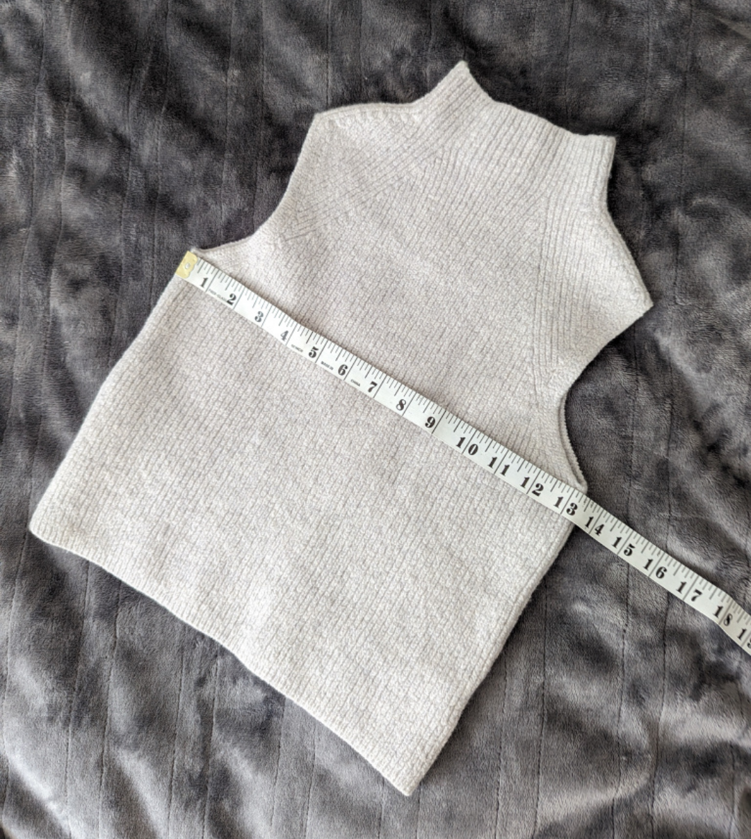 Wilfred Grey Sleeveless Wool Top - photo 4