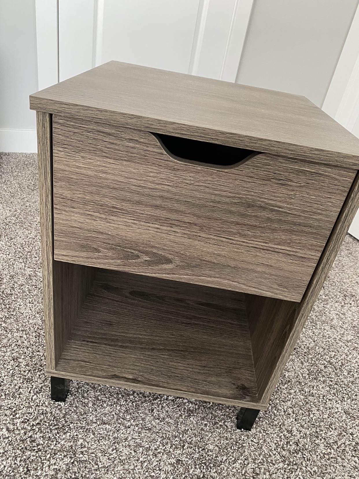 Nightstand, Rustic Oak