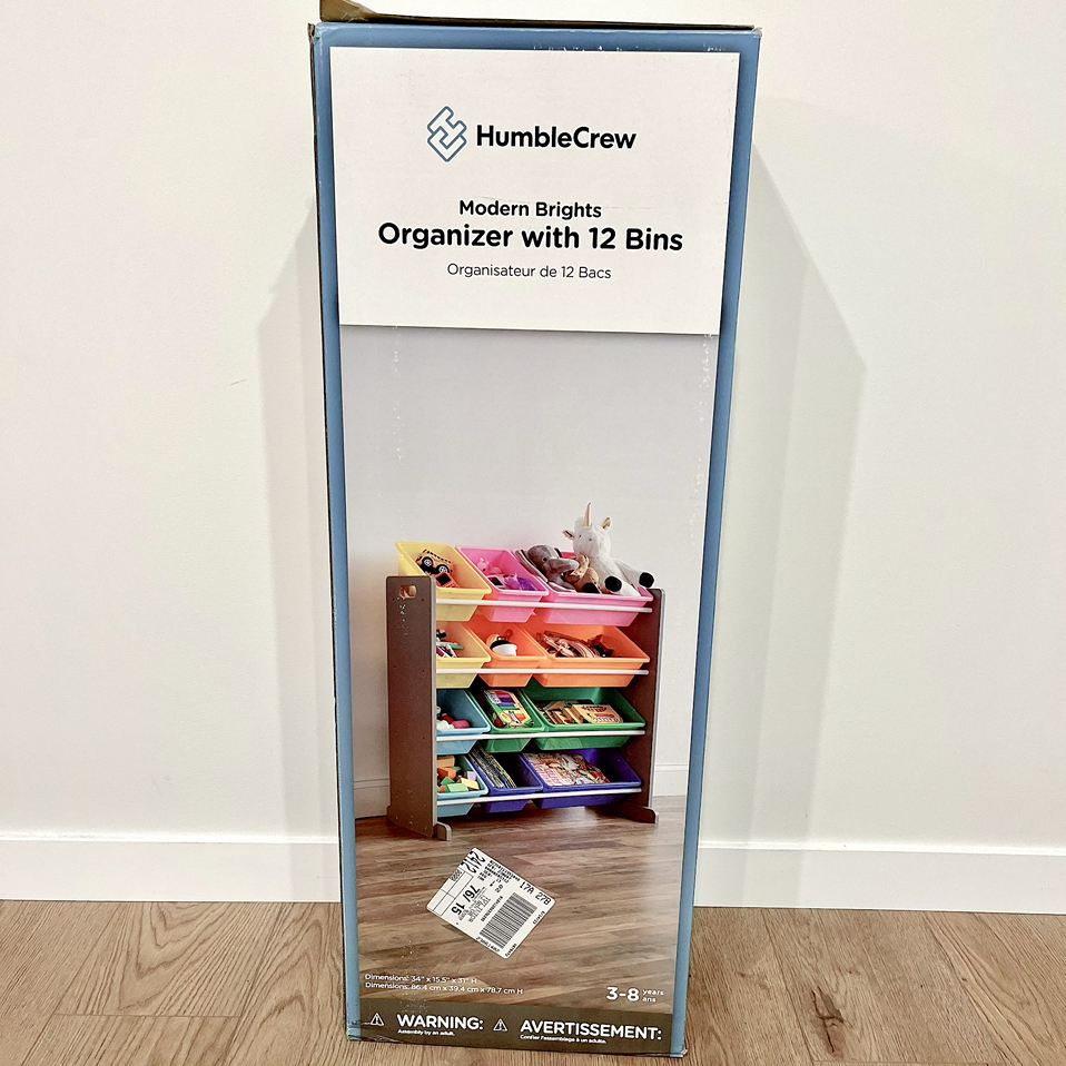 Brand New Toy Organizer With 12 Bins, Toy Storage System thumbnail