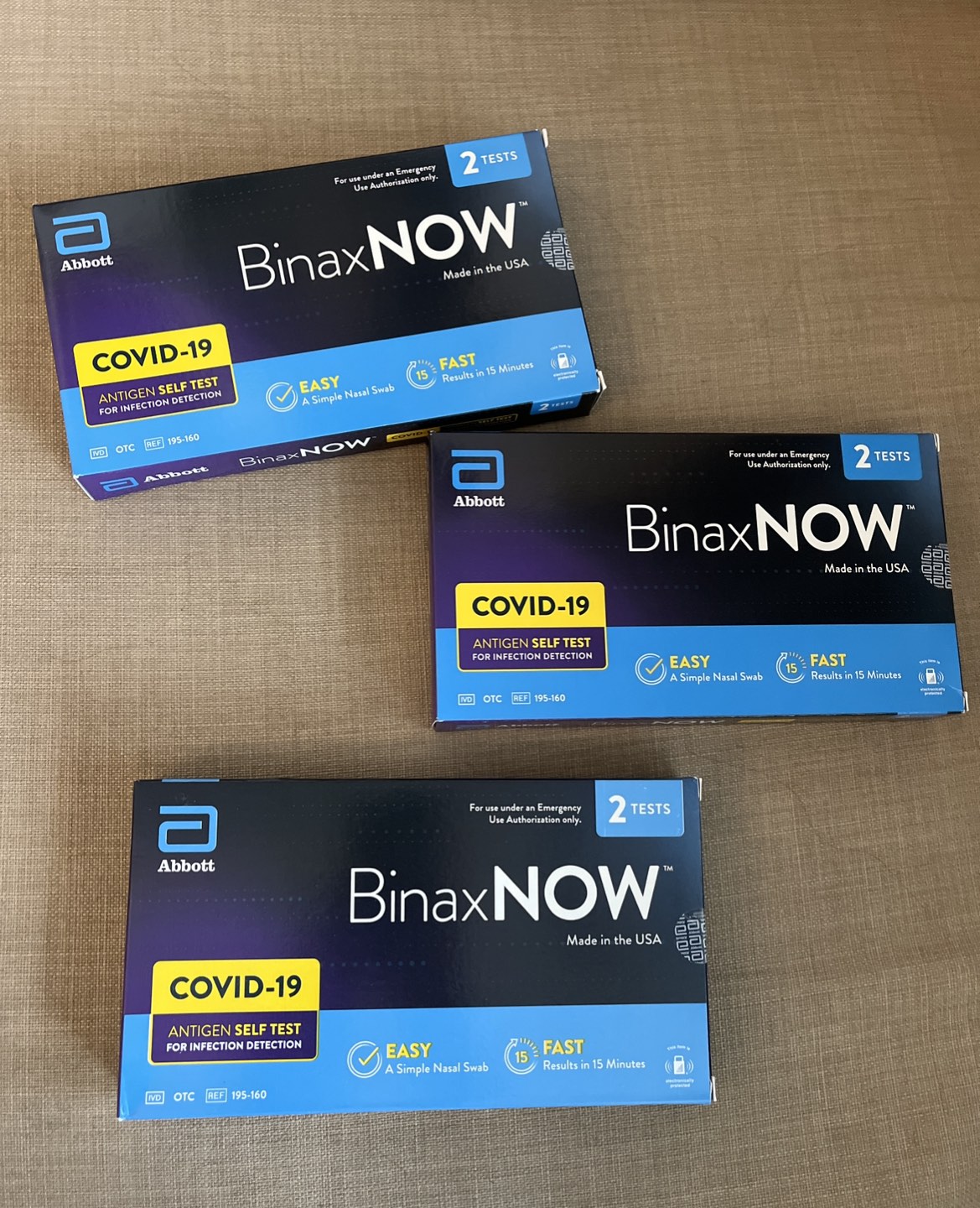 FREE: Unopened covid test kits