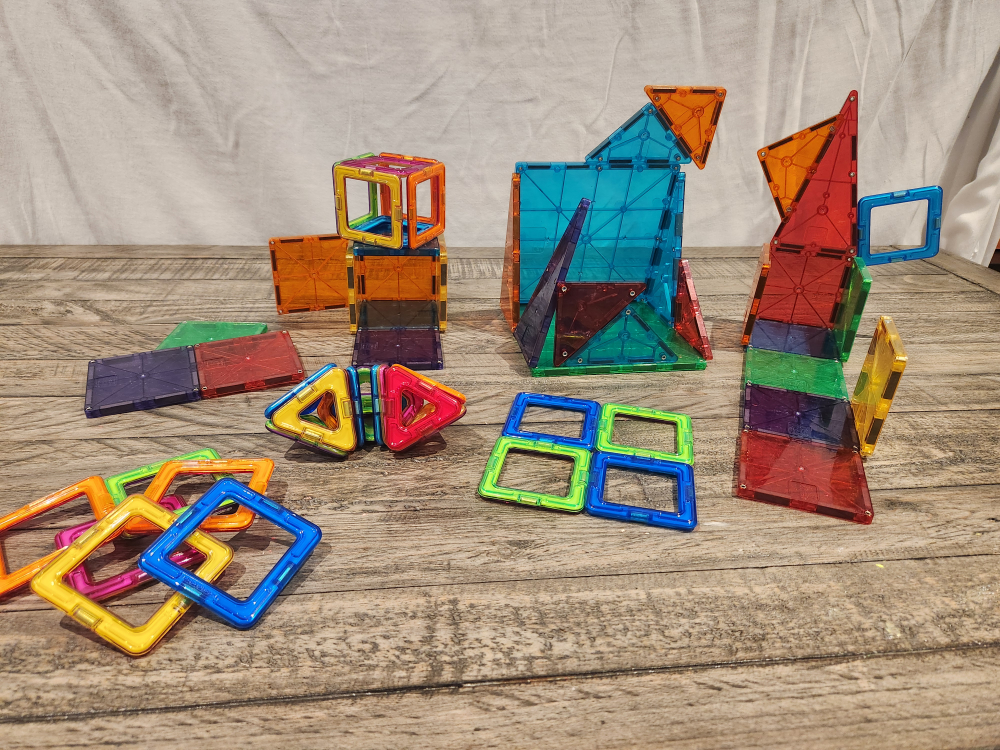 Magnet Building Blocks #freecycle image indicator(2)