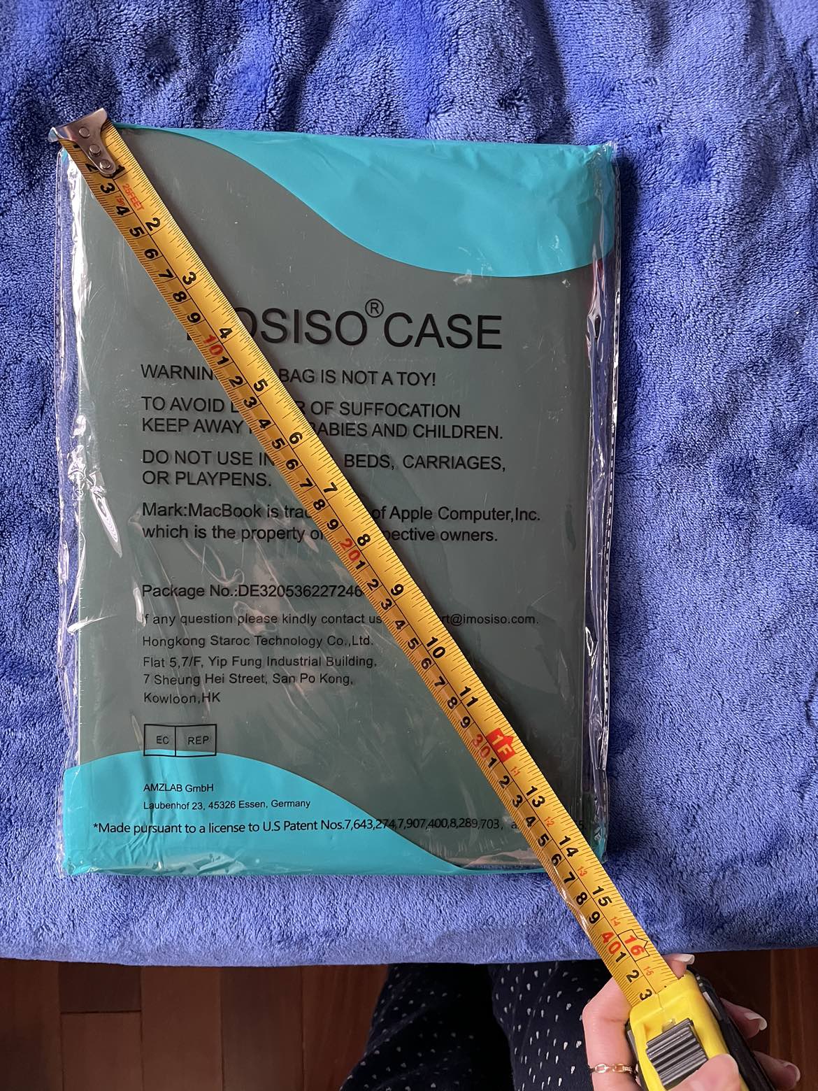 Mosiso plastic hard shell case for MacBook Pro 13 image indicator(2)