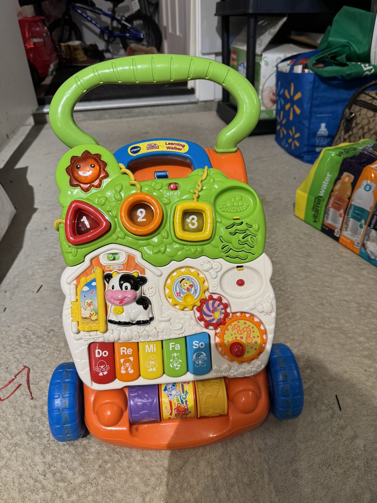 Vtech sit to stand leaning walker