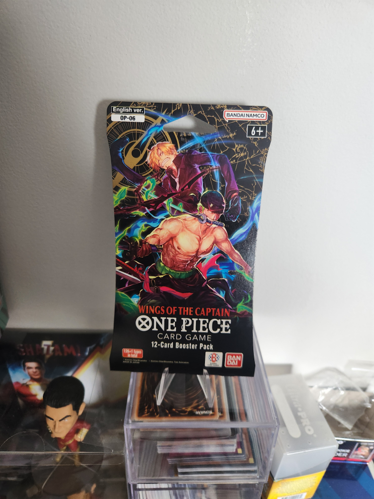 One Piece OP-06 Wings Of The Captain Sleeved pack ENGLISH - photo 3