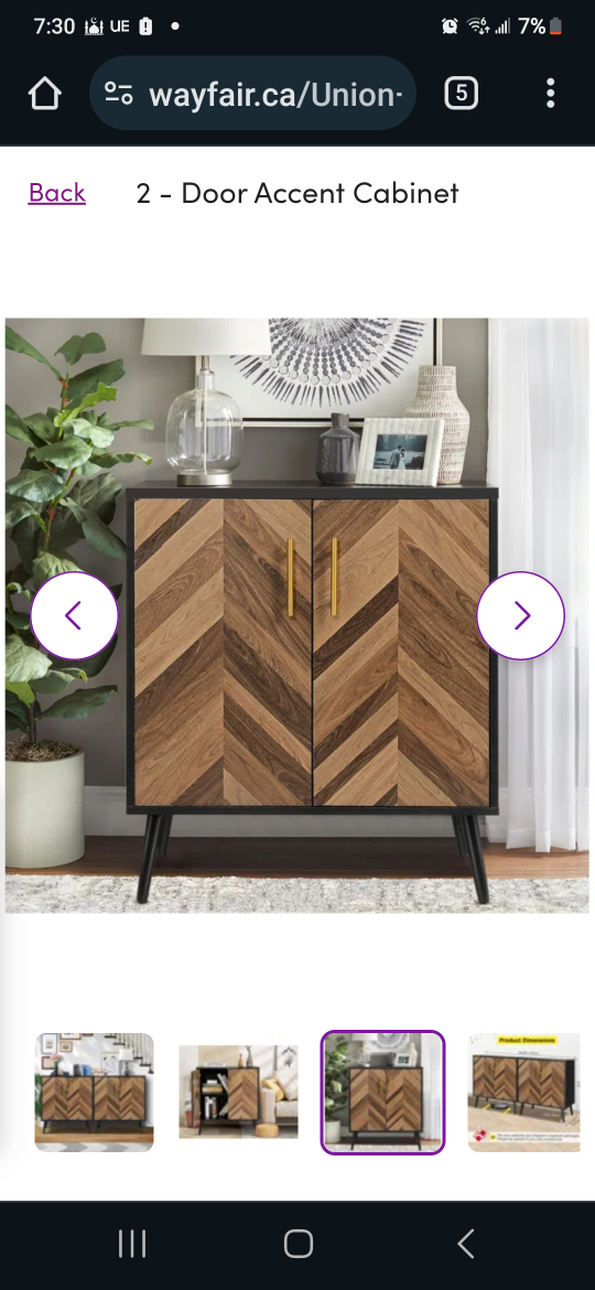 wayfair accent cabinet