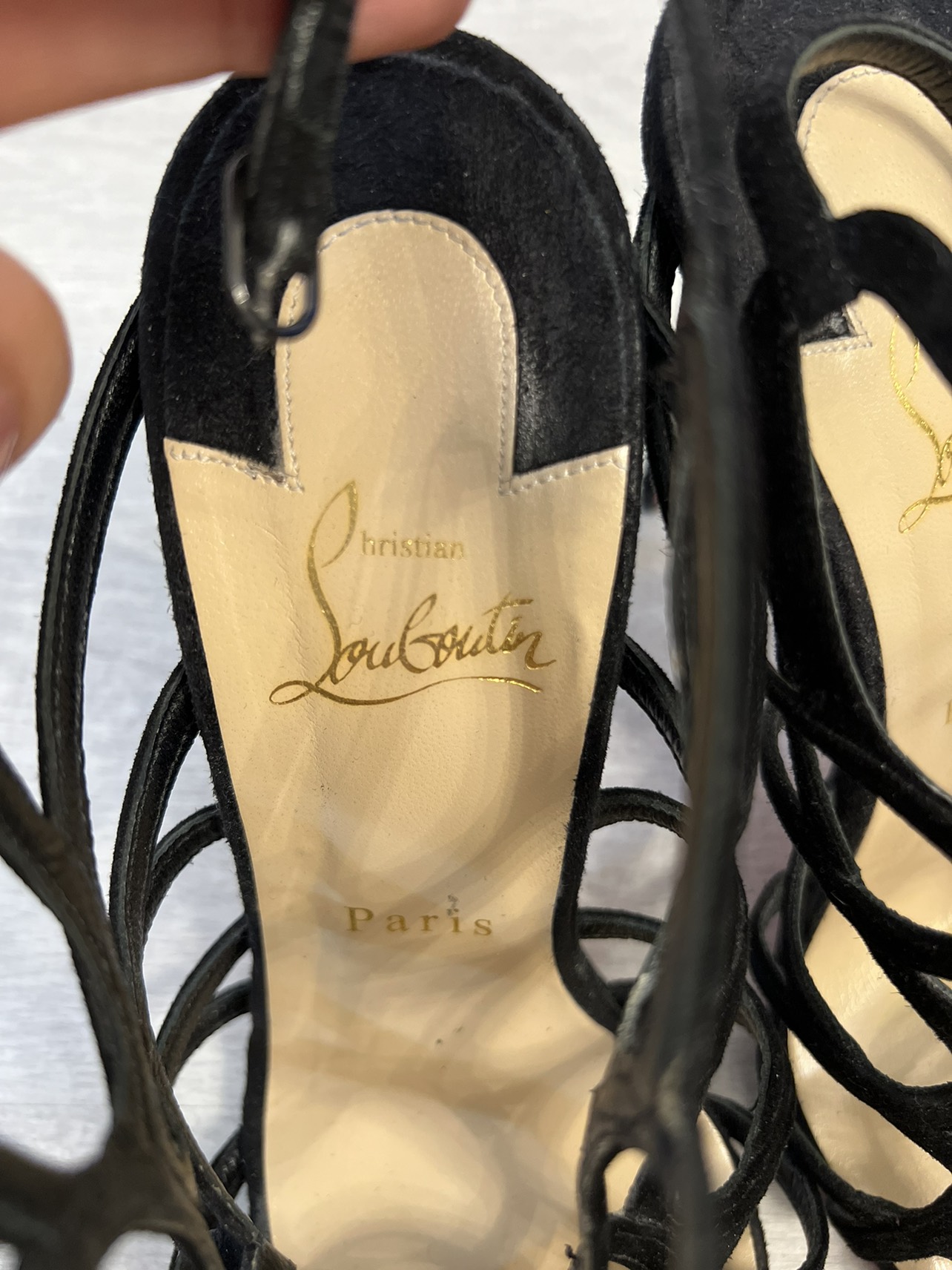 Christian Louboutin suede heels - photo 3