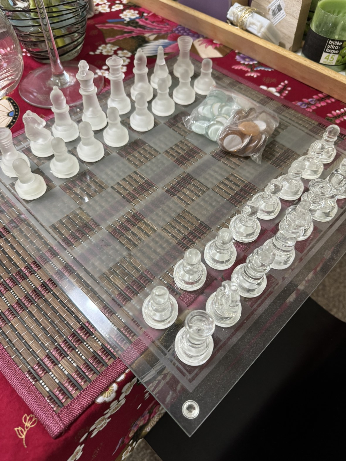 Chess ( Glass) - photo 2