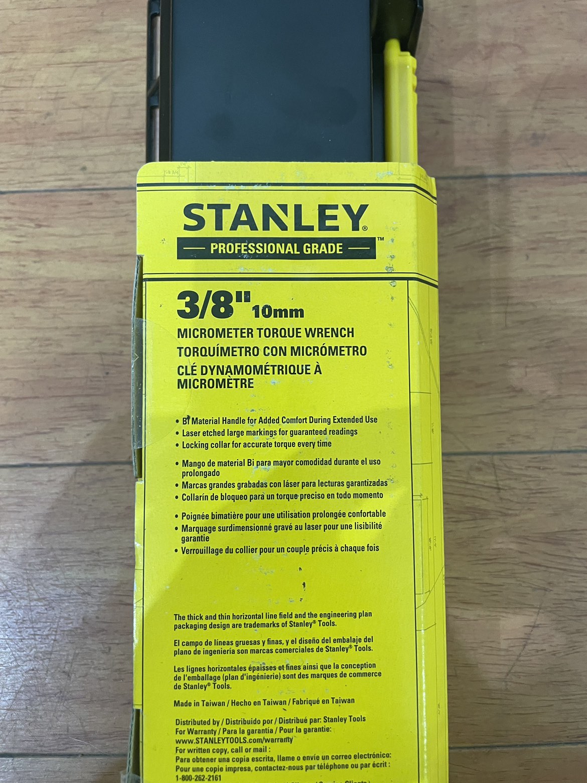 STANLEY 3/8” MICROMETER TORQUE WRENCH - photo 2