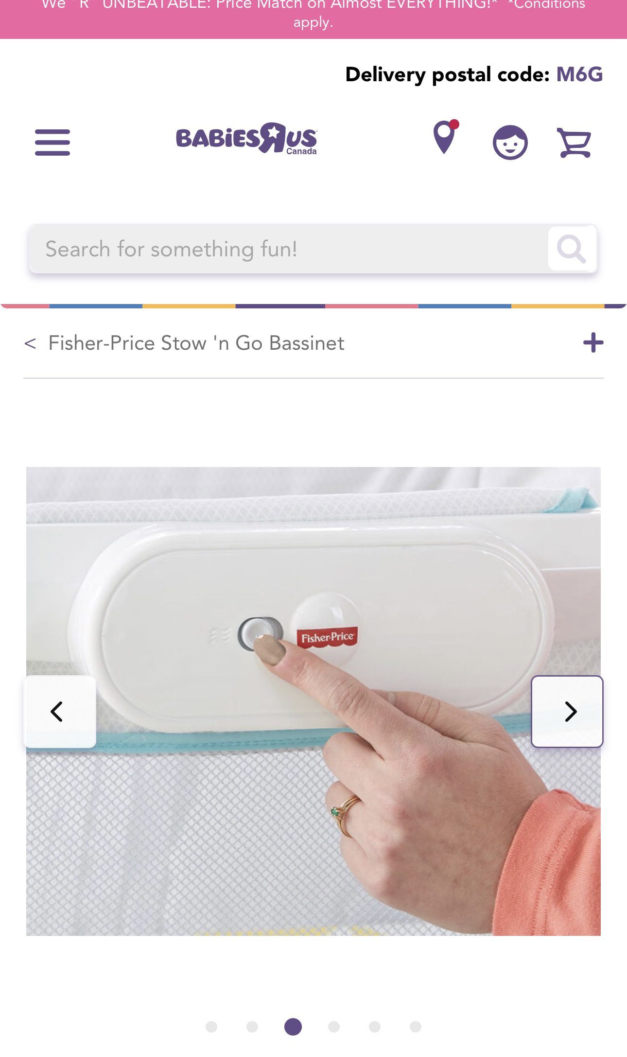 Brand new fisher price bassinet never opened - photo 4