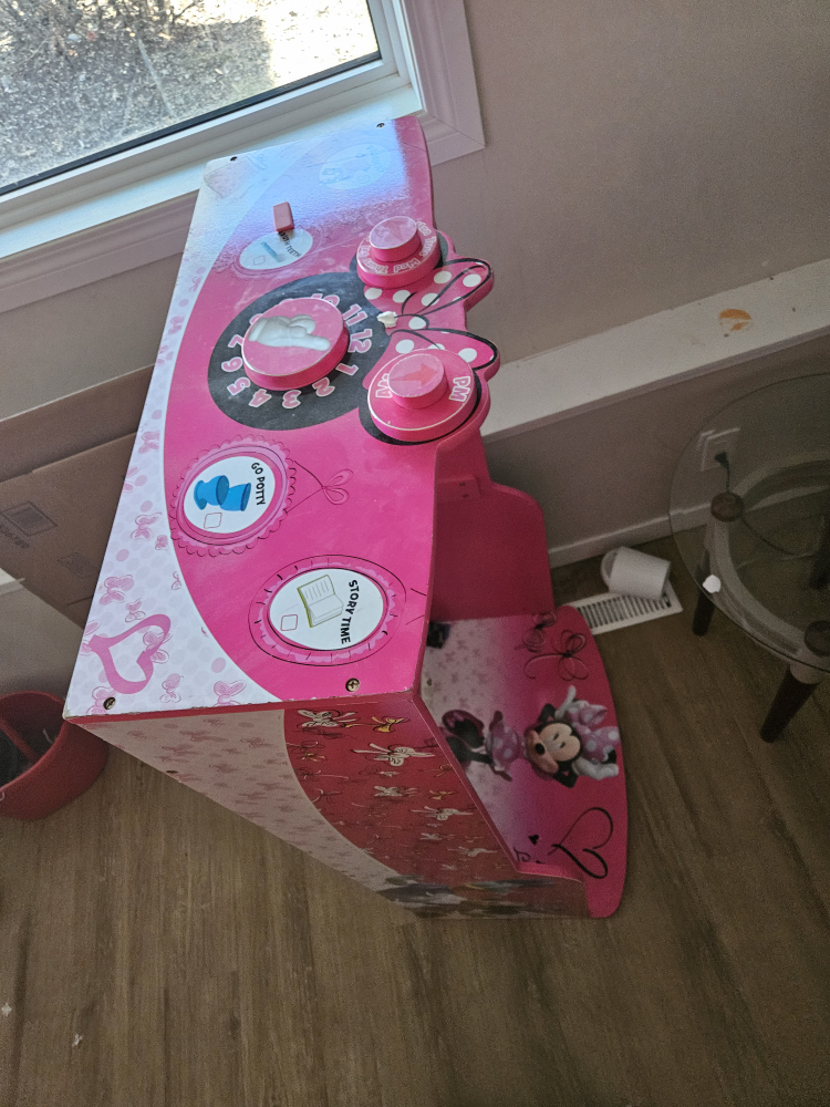 Minnie mouse toddler bed thumbnail