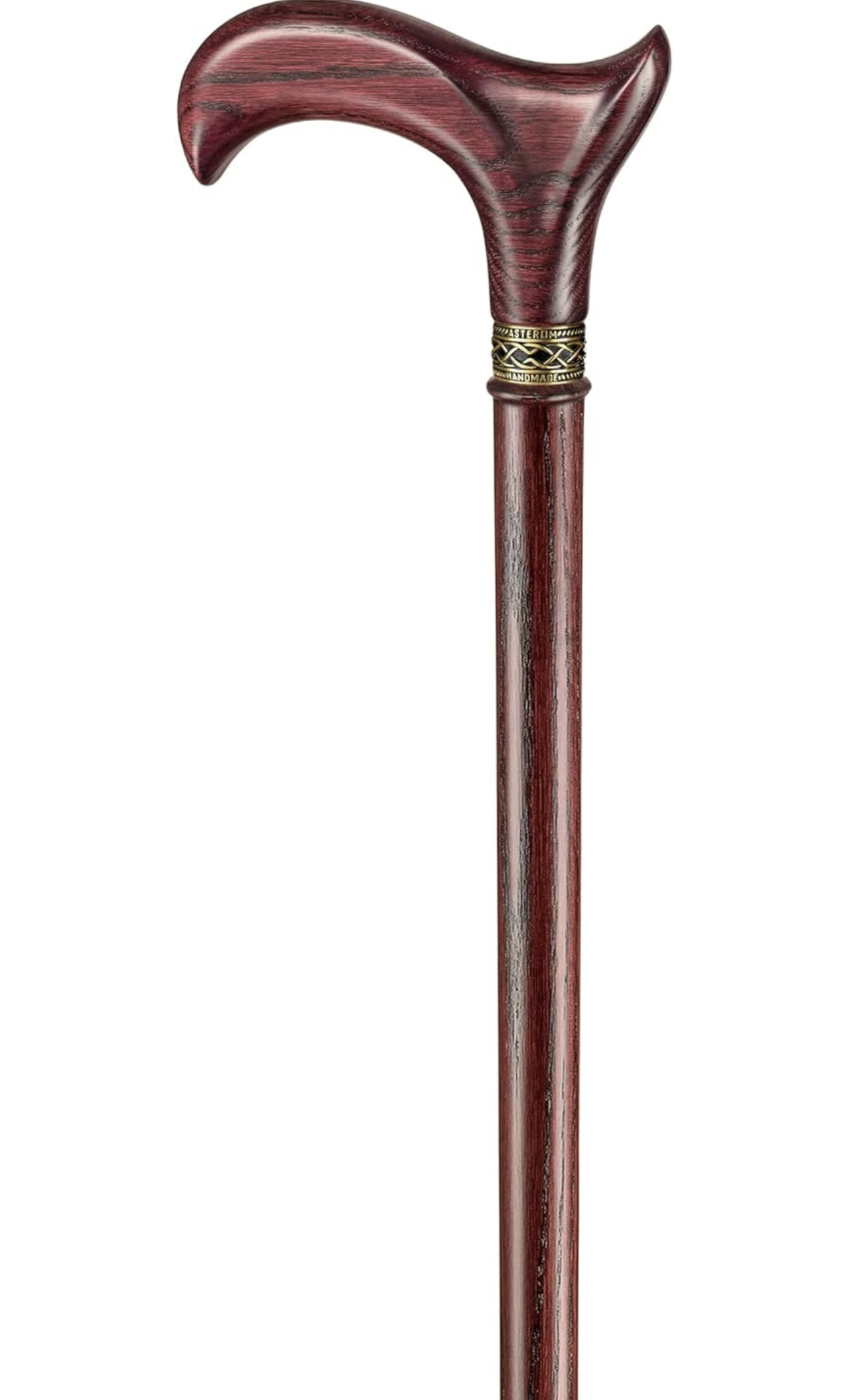 36” Walking Cane-Handmade Cane-Wooden Walking Stick for Seniors thumbnail
