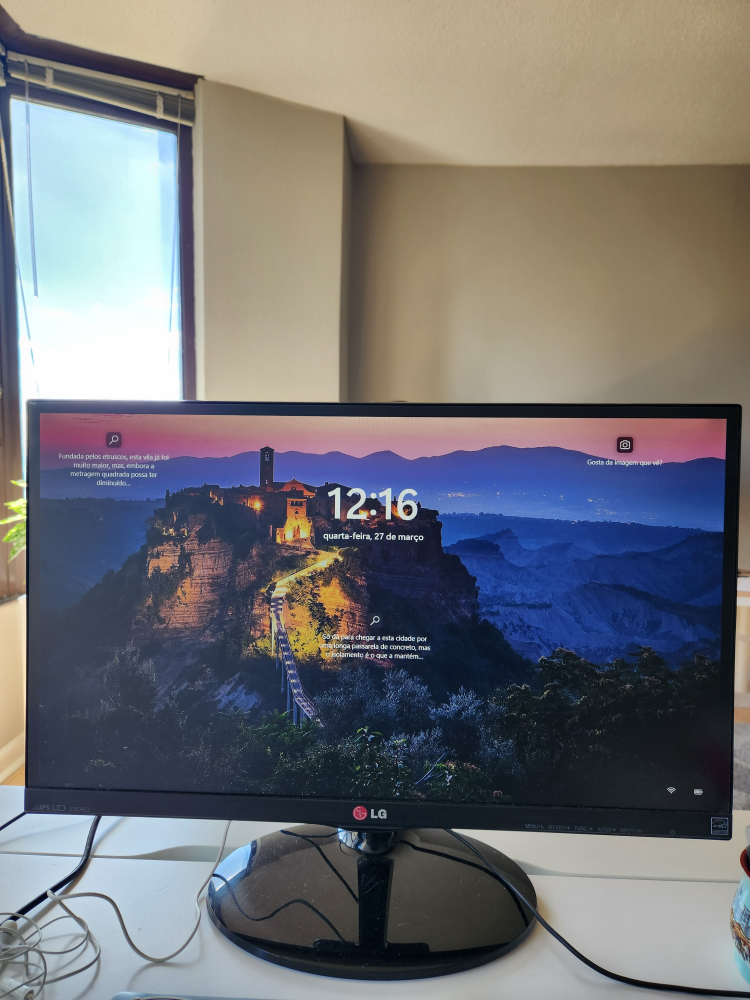 LG computer monitor 24 inch