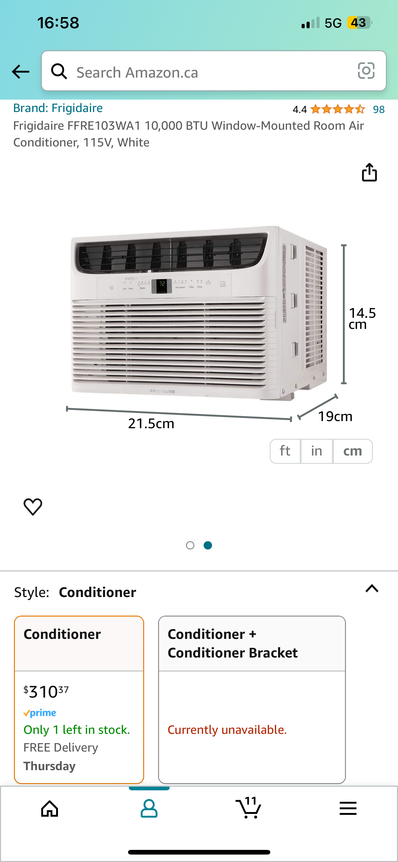 Air Conditioning (Window Mounting)
