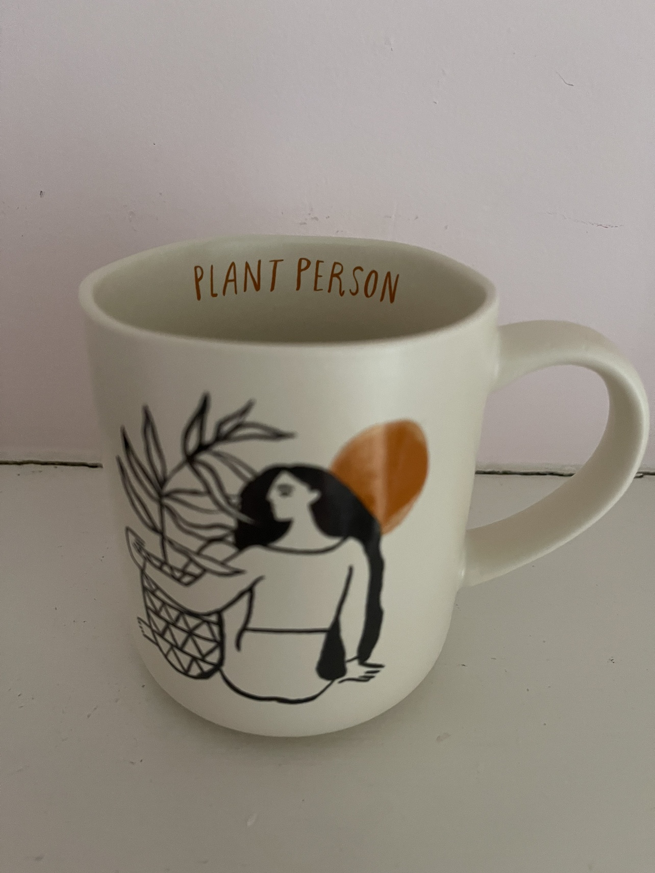 Mug Plant Person