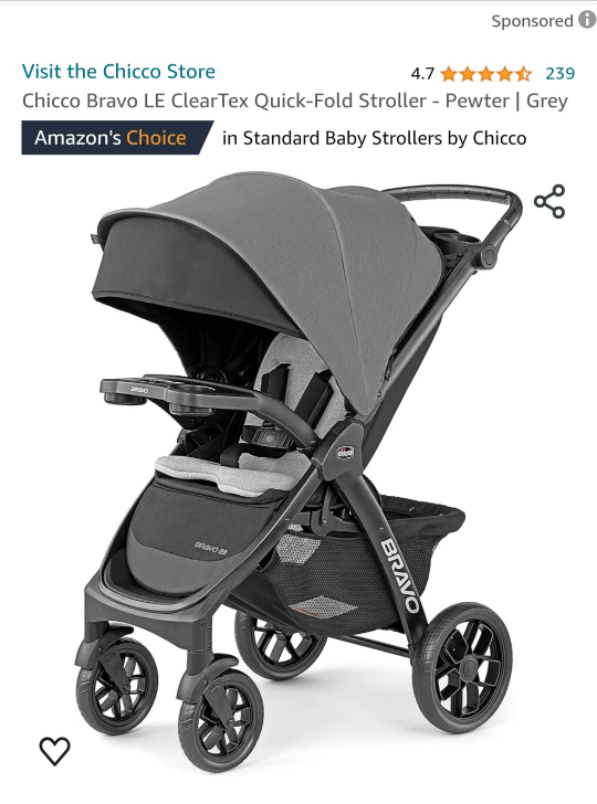 Chicco Bravo Stroller for Sale!! Negotiable