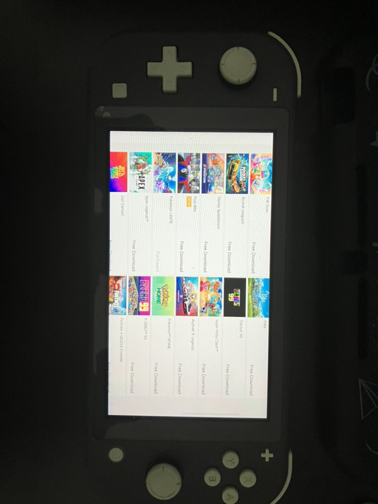Nintendo switch lite + case + custom grips - photo 4