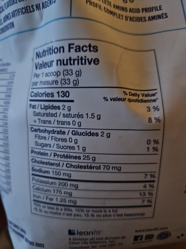 LeanFit Whey Protein - photo 2