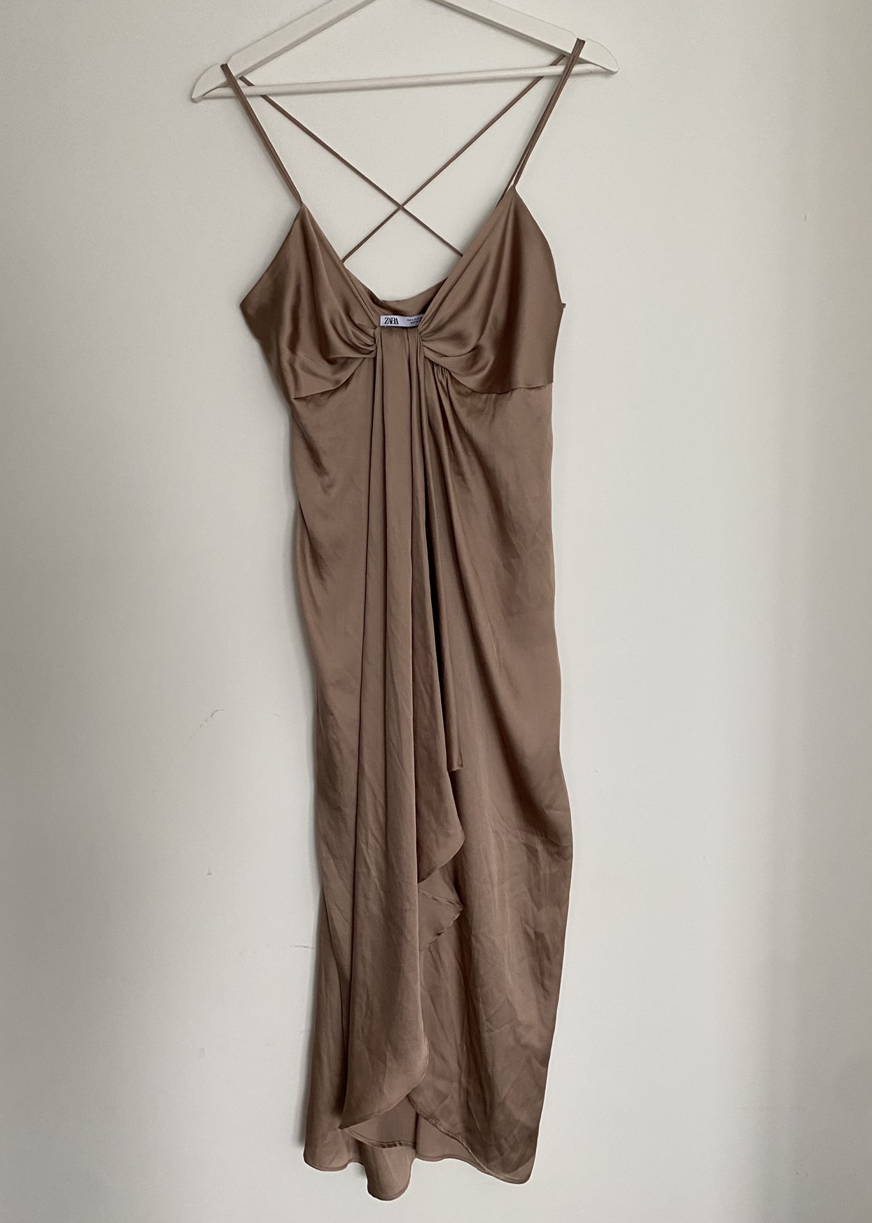 SATIN DRESS ZARA SMALL - photo 2