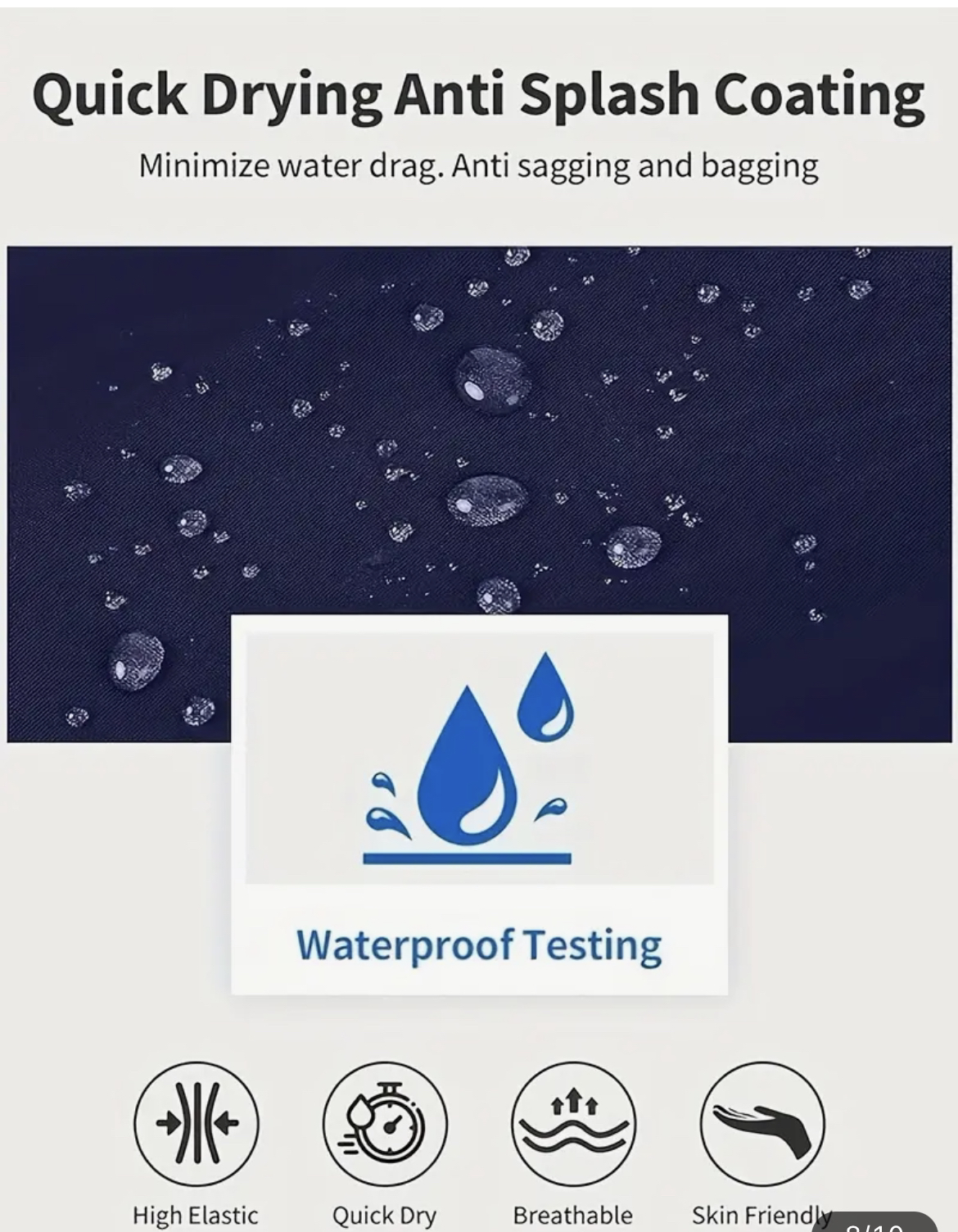 Brand new chlorine resistant swimsuit / size XL image indicator(7)