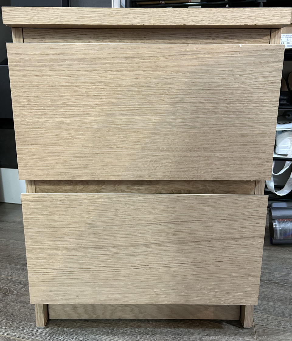 IKEA MALM 2-drawer chest
