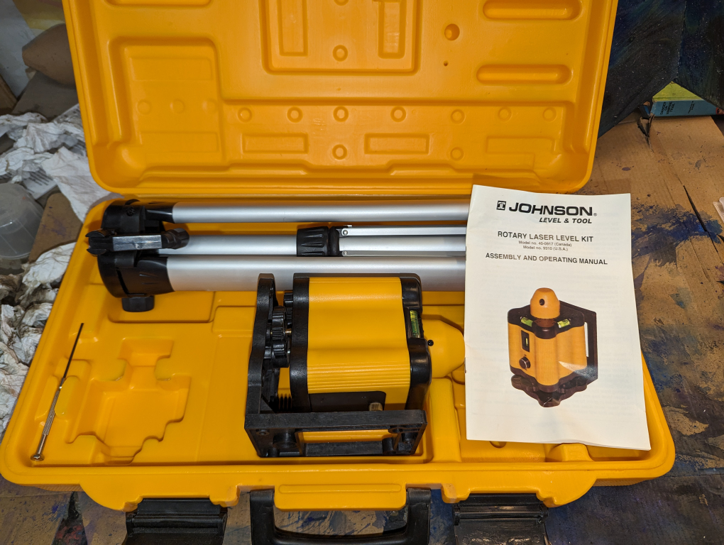 johnson laser level