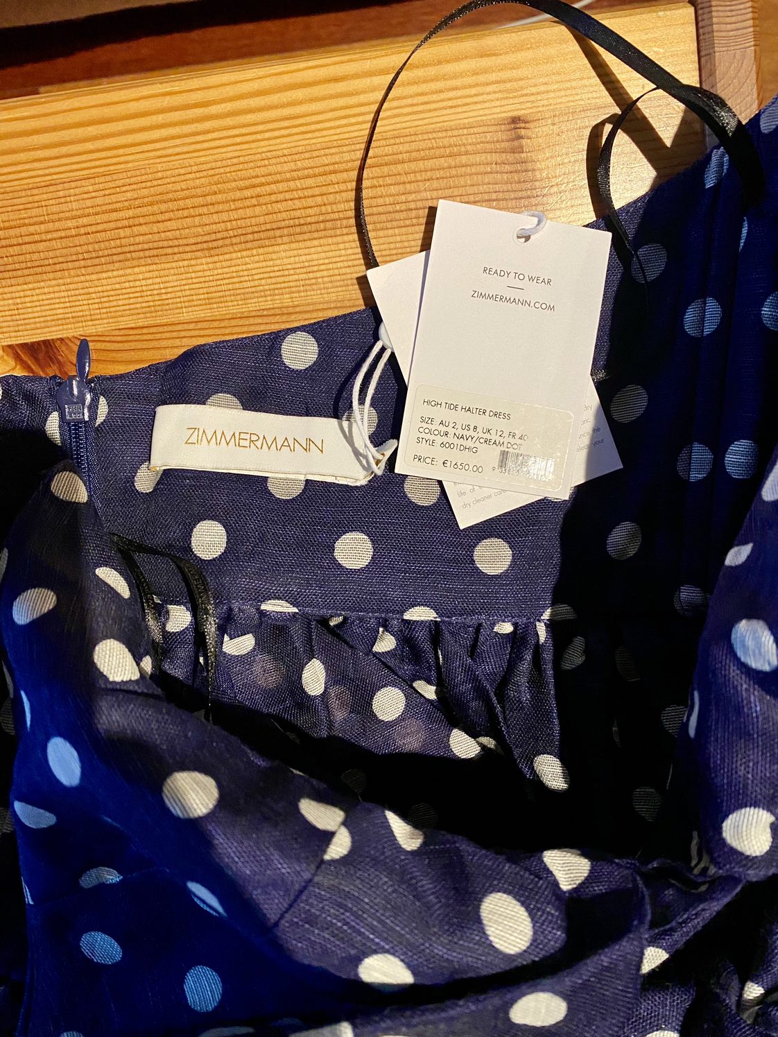 ZIMMERMANN elegant Evening Dress- Size: 6-8/Sell or Trade image indicator(5)