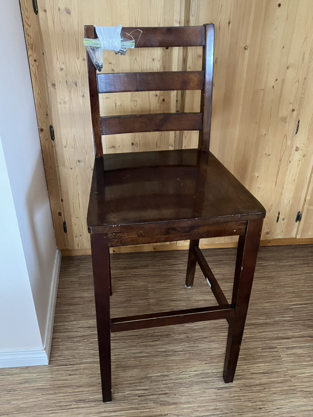 High bar table and chairs - photo 2