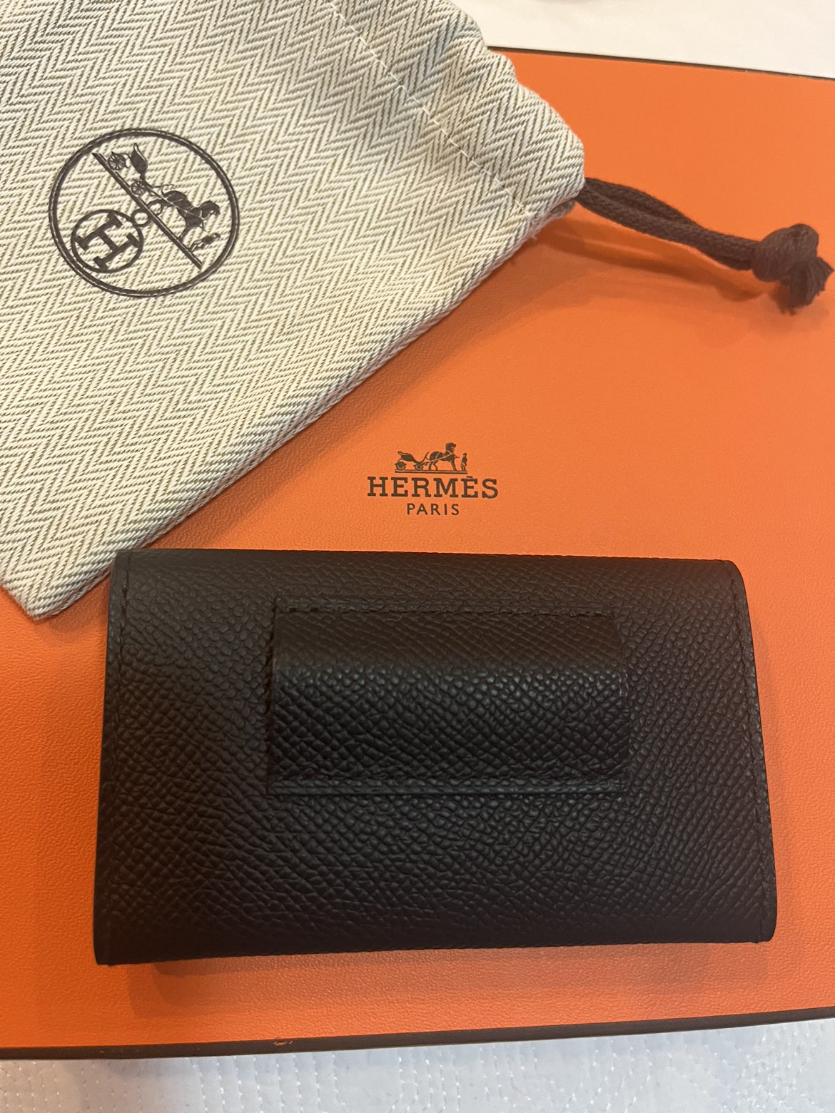 Brand new Hermes’ Kelly card holder/belt pouch. - photo 3