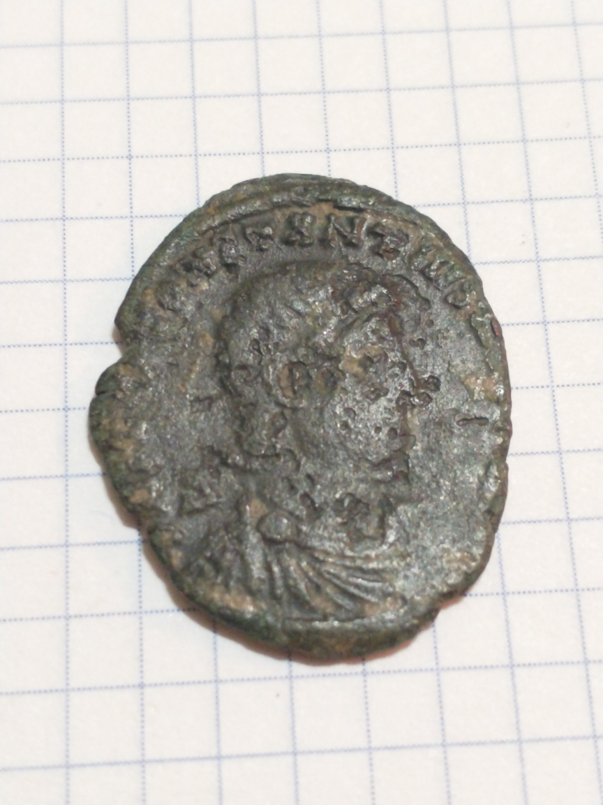 337-361 AD Constantius II Ancient Roman maiorina coin thumbnail