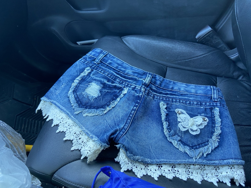 Jean shorts - photo 2