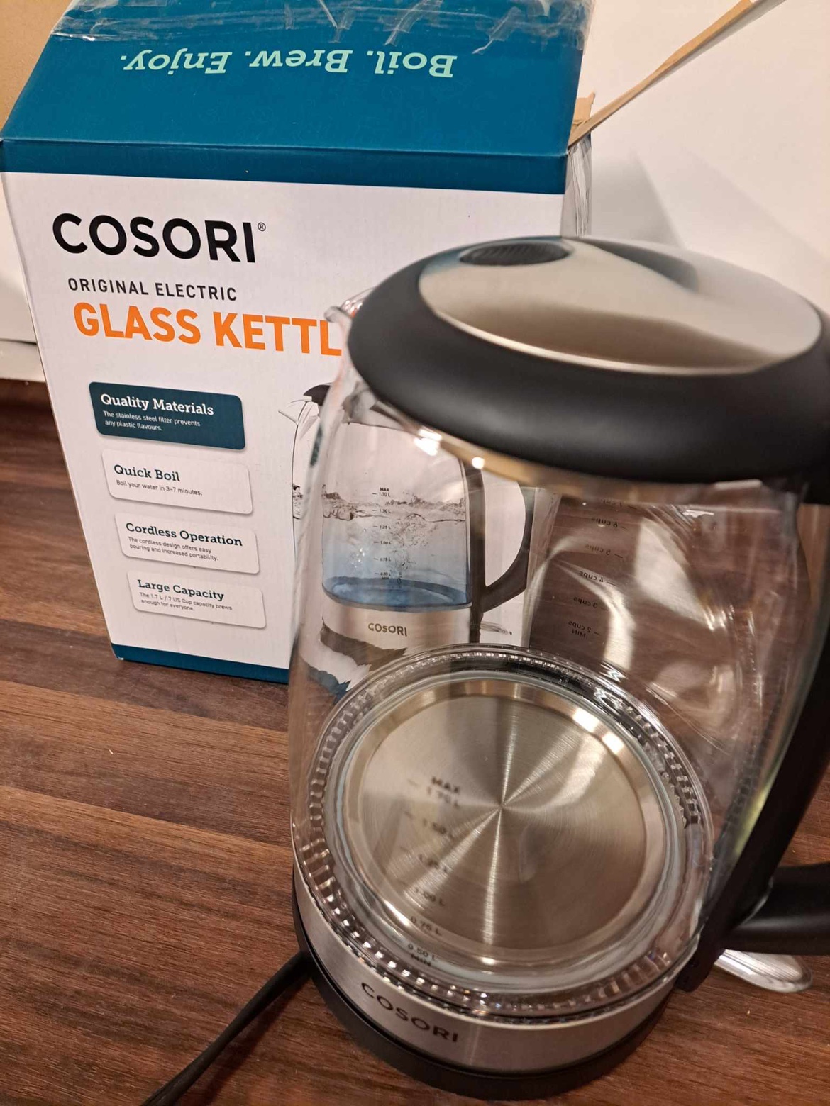 Elétrica kettle 1.7L #401 - photo 5