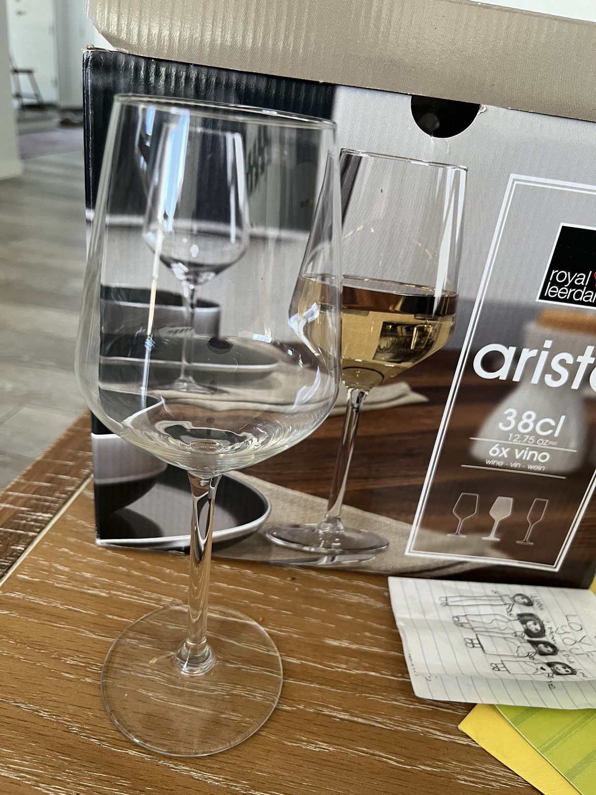 New Aristo wine glasses🥕🥕