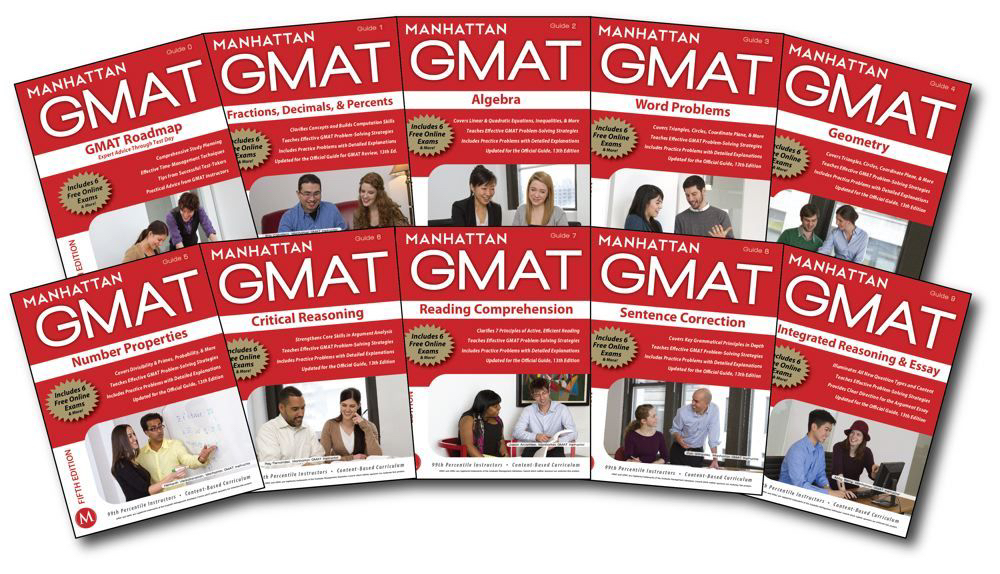 Complete GMAT Strategy Guide Set by Manhattan Prep