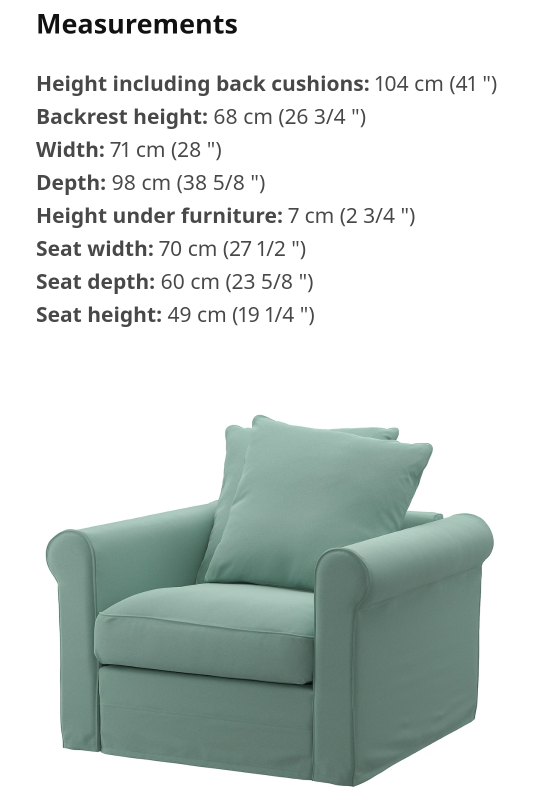 Ikea Armchair (Harlanda) - photo 3