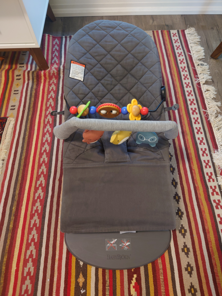 baby bjorn bliss bouncer with two toy clips