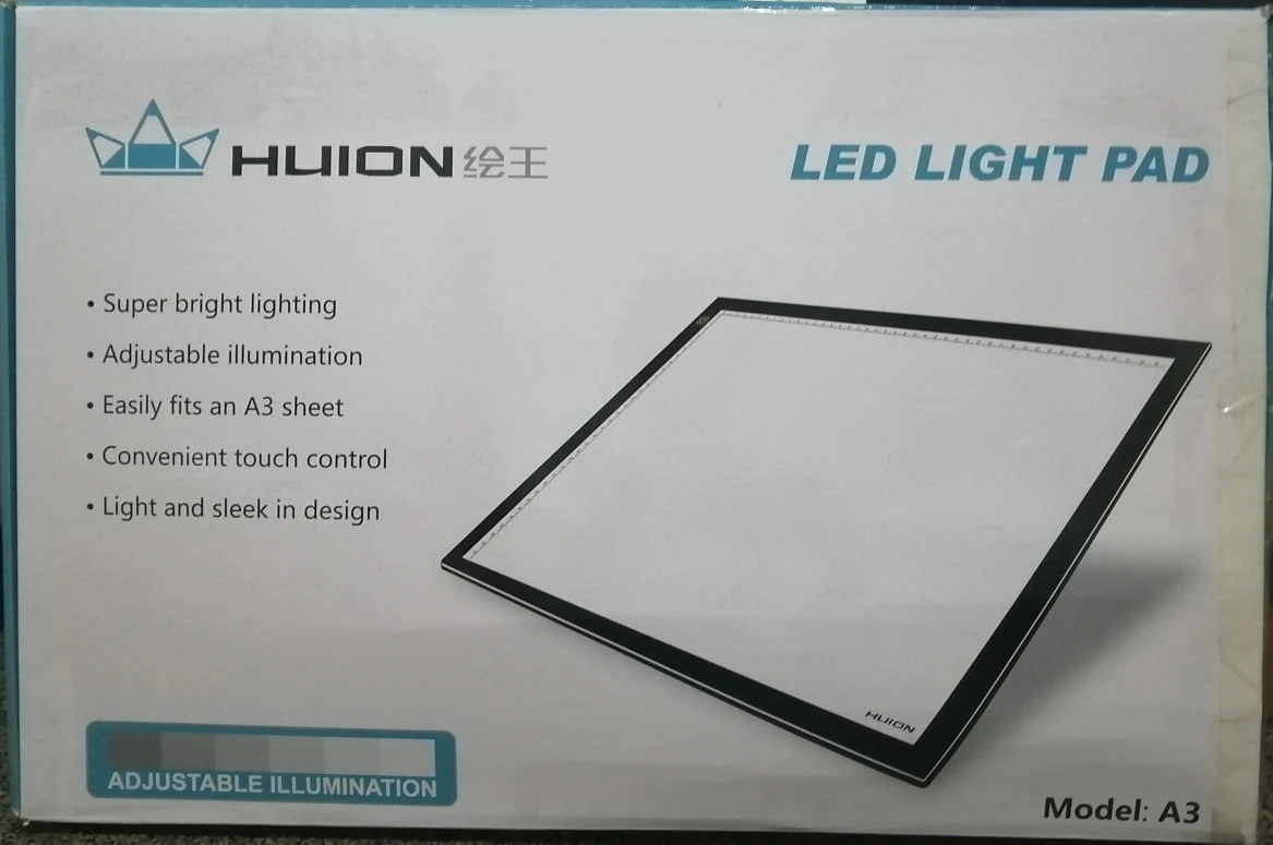 Huion LED Light Pad for $20 🧡 thumbnail