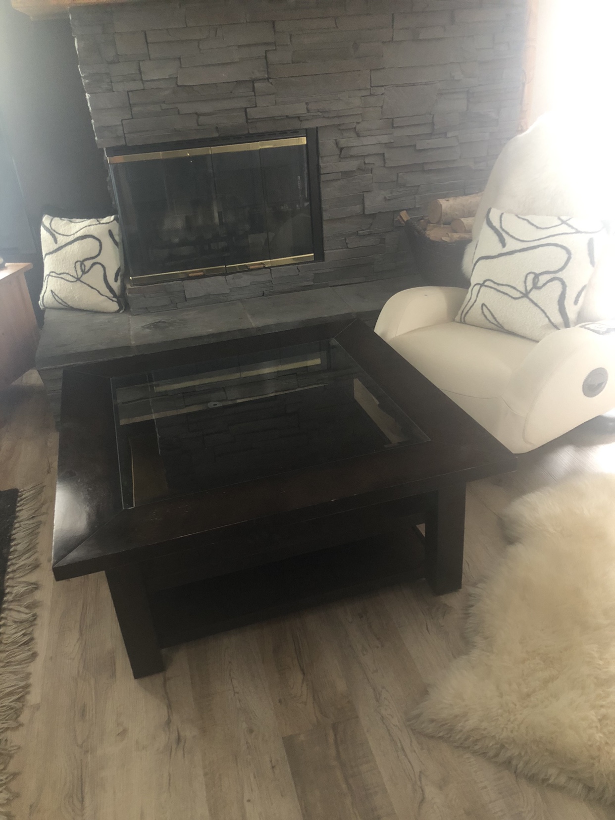 Solid Wood Coffee Table - photo 3