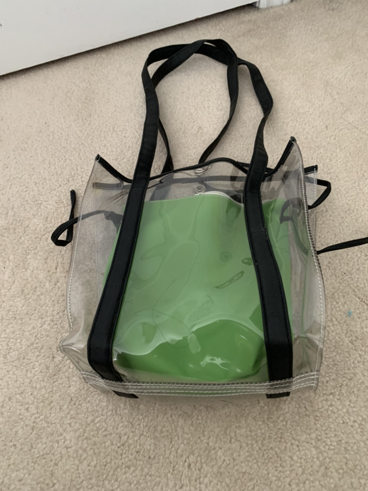 Casual Fashion PVC tote bag thumbnail