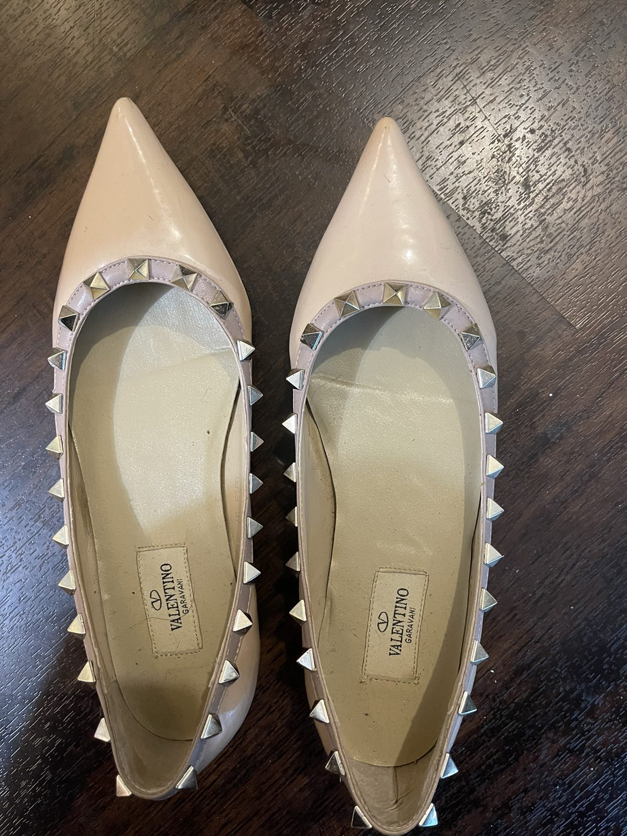 Valentino flat size 37 nude image indicator(6)