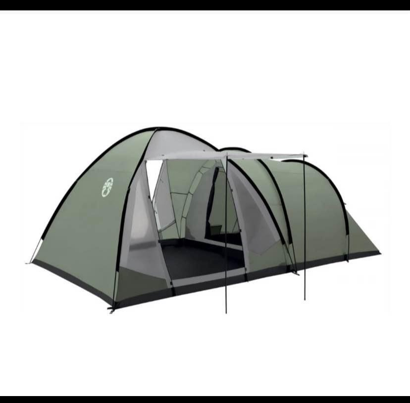 Coleman Waterfall 5 Deluxe Tent, poles & 1 Sleeping Bag thumbnail
