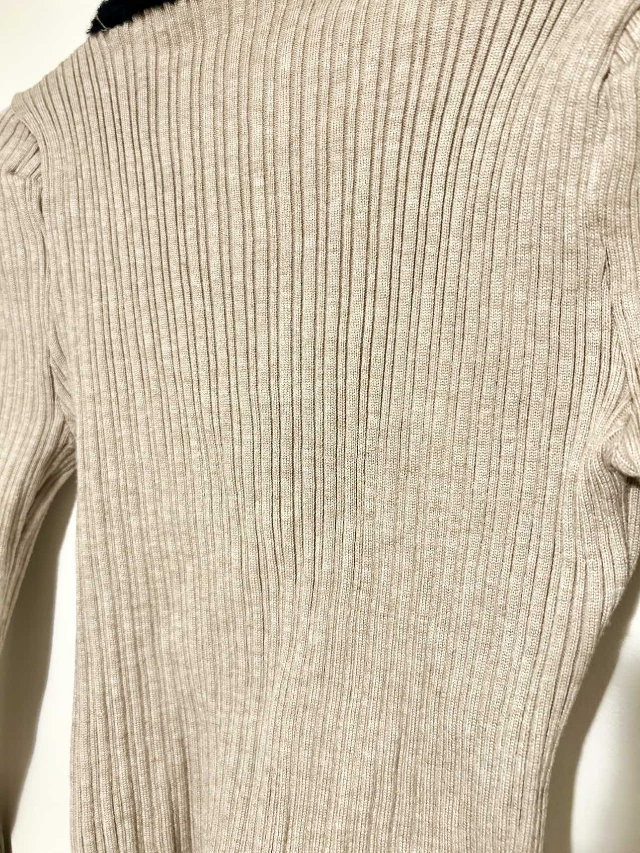 Cream Colour Knit Sweater - photo 5